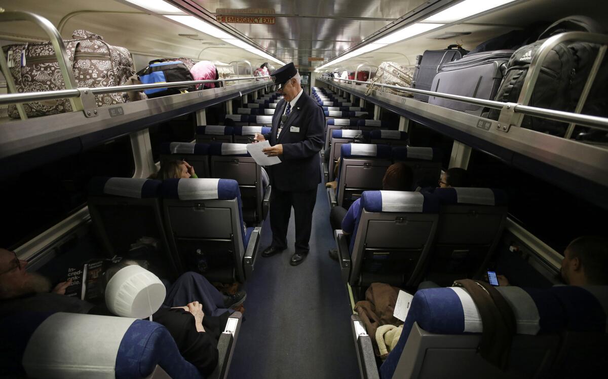 Amtrak checked 2024 baggage